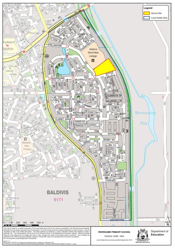 Intake Area Map 1